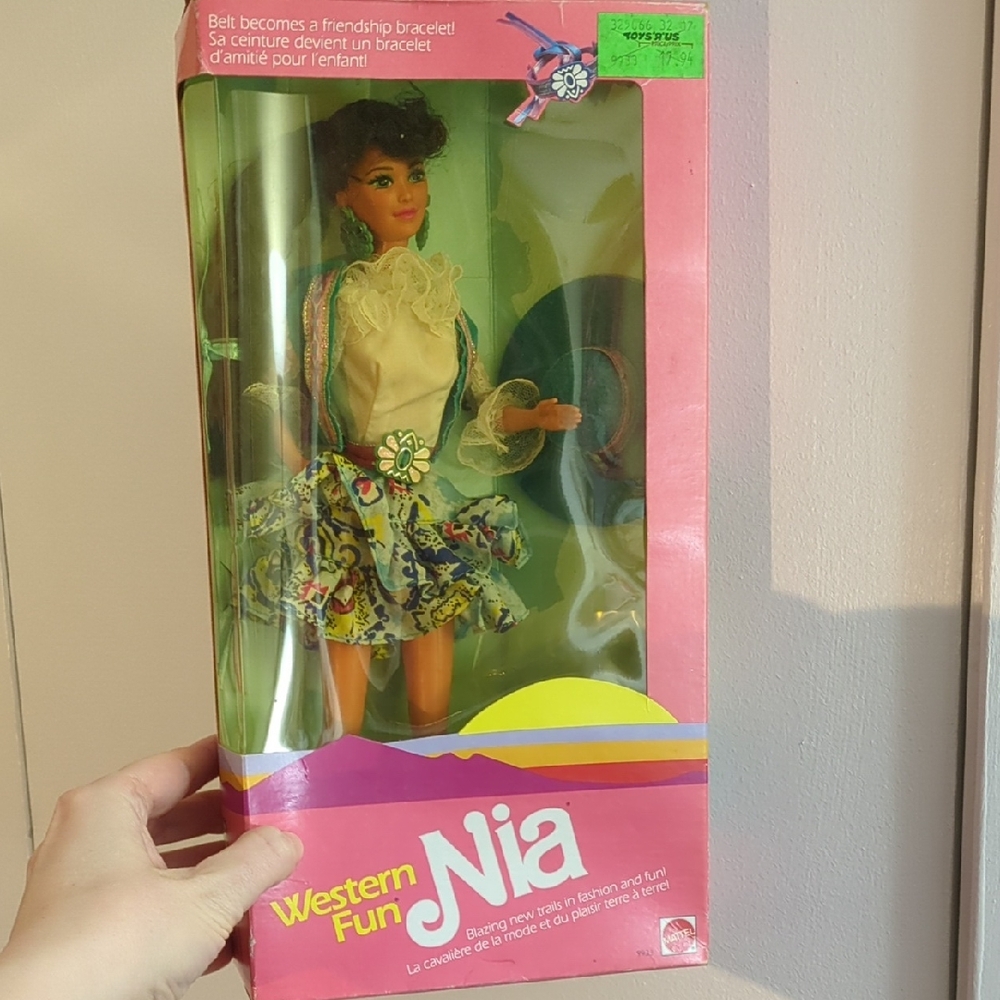Western Fun Nia Barbie 1989